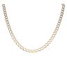 9ct Yellow Gold Curb Chain 22"