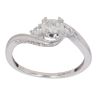 9ct White Gold 0.33ct Brilliant Cut Diamond Solitaire Ring