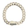14ct Yellow Gold Curb Bracelet 8"