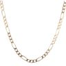 9ct yellow Gold Figaro Chain 22"