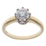 18ct Yellow Gold 1.00ct Brilliant Cut Diamond Solitaire Ring