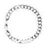 Silver Curb 8" Bracelet by Icesia