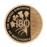 2025 Charles III Anniversary of the United Kindom Tristan Da Cunha 1/8 Sovereign Coin Proof Boxed