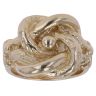 9ct Yellow Gold Patterned Knot Ring