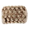 9ct Yellow Gold Four Row Keeper Ring