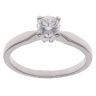 18ct White Gold 0.50ct Brilliant Cut Diamond Solitaire Ring