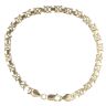 9ct Yellow Gold Byzantine Bracelet 7.5"