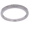 9ct White Gold 0.11ct Brilliant Cut Diamond Eternity Ring