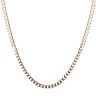 9ct Yellow Gold Curb Chain 22"
