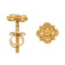 22ct Yellow Gold Flower Stud Earrings