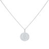Silver St Christopher Pendant and Chain 18" By Icesia