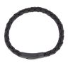 Unique & Co Black Leather Bracelet