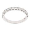 9ct White Gold 0.80ct Diamond Half Eternity Ring