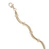 9ct Yellow Gold Cubic Zirconia Bracelet 7.5"