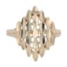 9ct Yellow Gold Patterned Fancy Ring