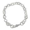 Silver Belcher Heart Bracelet 7.5" By Icesia