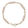 9ct Yellow and Rose Gold Clogau Bracelet 7"