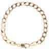 9ct Yellow Gold Curb Bracelet 8"