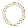 9ct Yellow Gold Curb Bracelet 7.5"