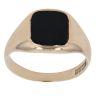 9ct Yellow Gold Onyx Signet Ring