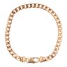 9ct Yellow Gold Curb Bracelet 9"