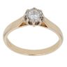 9ct Yellow Gold 0.25ct Brilliant Cut Diamond Solitaire Ring