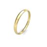 18ct Yellow Gold Traditional Court Wedding Band 2.5mm