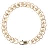 9ct Yellow Gold Fancy Bracelet 8"