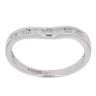 18ct White Gold 0.20ct Brilliant Cut Diamond Wishbone Ring