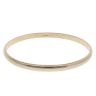 9ct Yellow Gold Plain Bangle