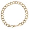9ct Yellow Gold Curb Bracelet 7.5"