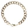 9ct Yellow Gold Curb Bracelet 8.5"