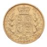 1864 Victoria Young Head Shield UK Full Sovereign Coin