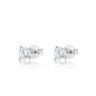 9ct White Gold 1.00ct Lab Grown Diamond Stud Earrings G VS