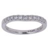 Platinum 0.31ct Brilliant Cut Diamond Wishbone Ring