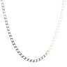 9ct Yellow Gold Square Curb Chain 18"