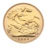 1903 Edward VII Large Head UK Half Sovereign Coin