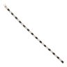 9ct Yellow Gold 0.15ct Diamond and Sapphire Bracelet 7"