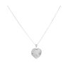Sterling Silver Heart Locket and Chain 18" by Icesia