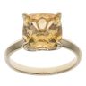 9ct Yellow Gold Citrine Single Stone Ring