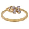22ct Yellow Gold Cubic Zirconia Butterfly Ring