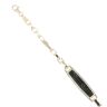 Children's 14ct Yellow Gold Greek Key Link ID Bracelet 5.5"