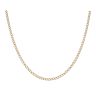9ct Yellow Gold Curb Chain 22"