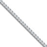 18ct White Gold 1.03ct Claw Set Tennis Bracelet