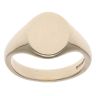 9ct Yellow Gold Plain Signet Ring