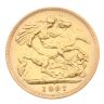 1897 Victoria Old Head UK Half Sovereign Coin