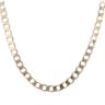 9ct Yellow Gold Curb Chain 22"