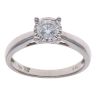 18ct White Gold 0.50ct Brilliant Cut Diamond Solitaire Ring