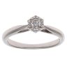 9ct White Gold 0.15ct Diamond Solitaire Ring