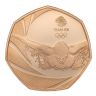 2016 Elizabeth II Team GB UK 50p Coin